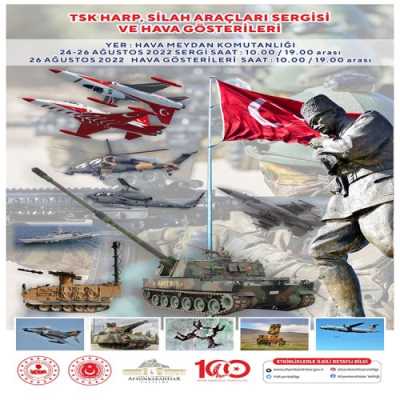 TSK HARP, SİLAH ARAÇLARI SERGİSİ VE HAVA GÖSTERİLERİ